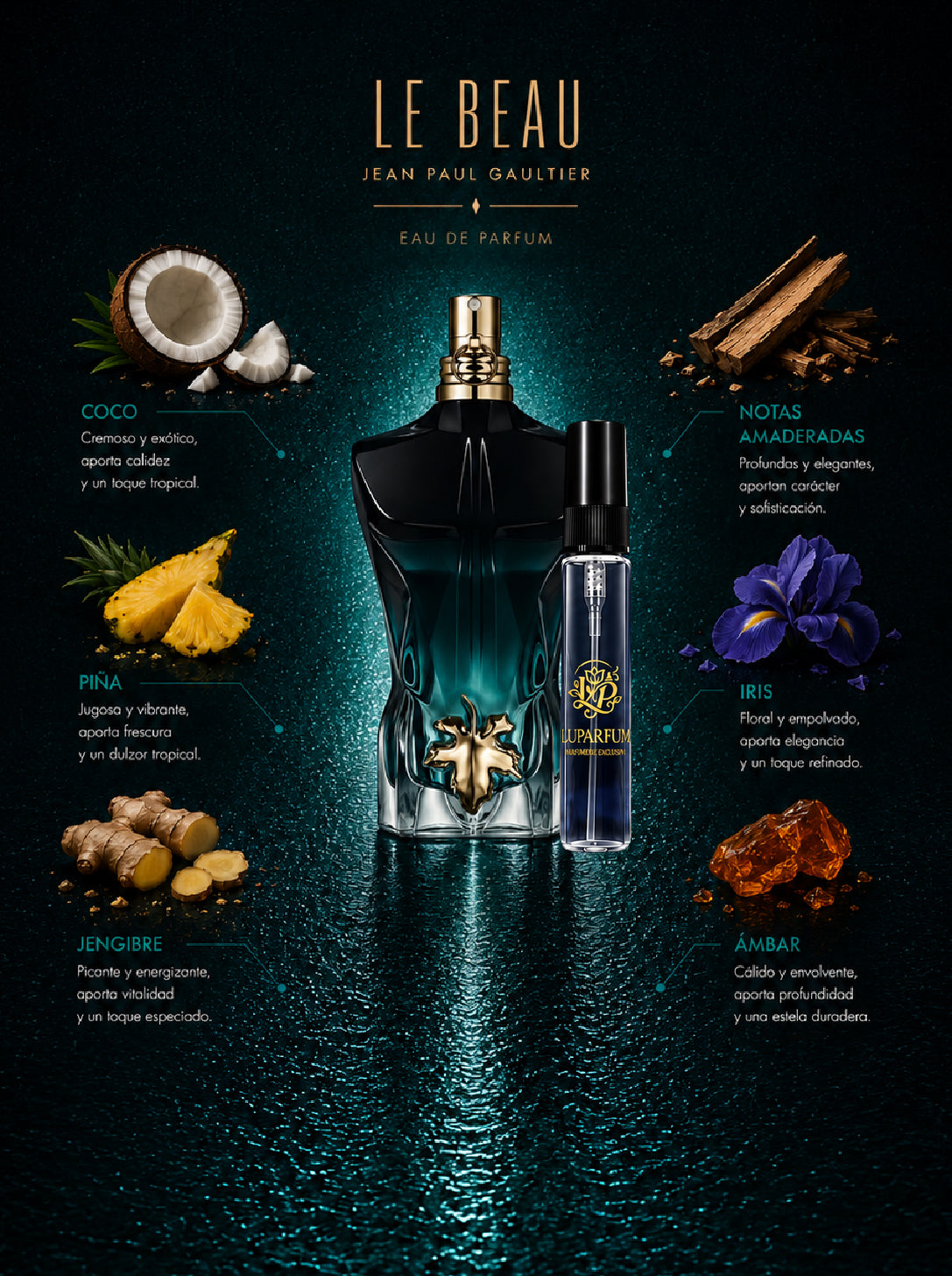 DECANT - JEAN PAUL GAULTIER LE BEAU LE PARFUM
